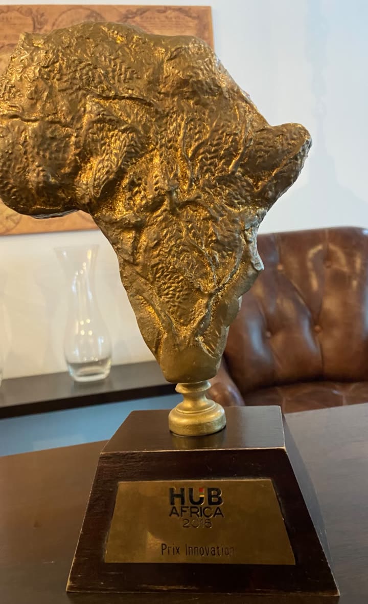 Hub Africa 2018 Prix Innovation trophy